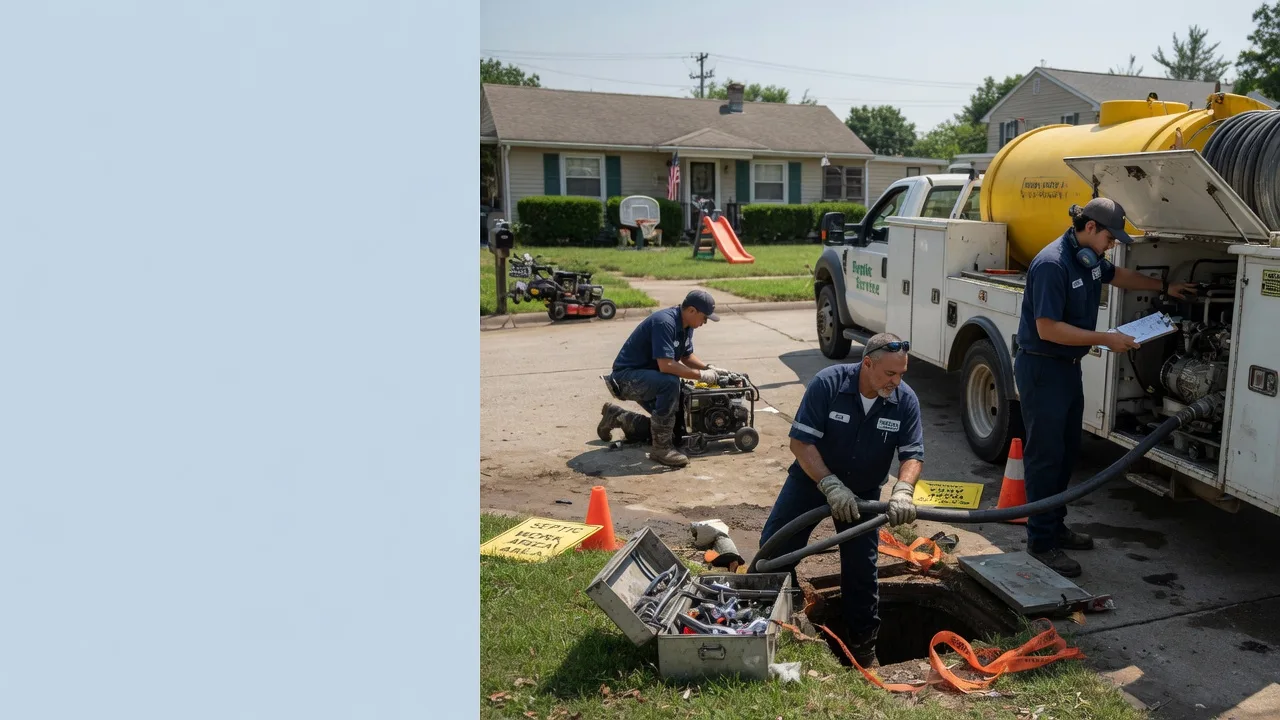 Septic Tank Pumping in Bernardsville, NJ near me